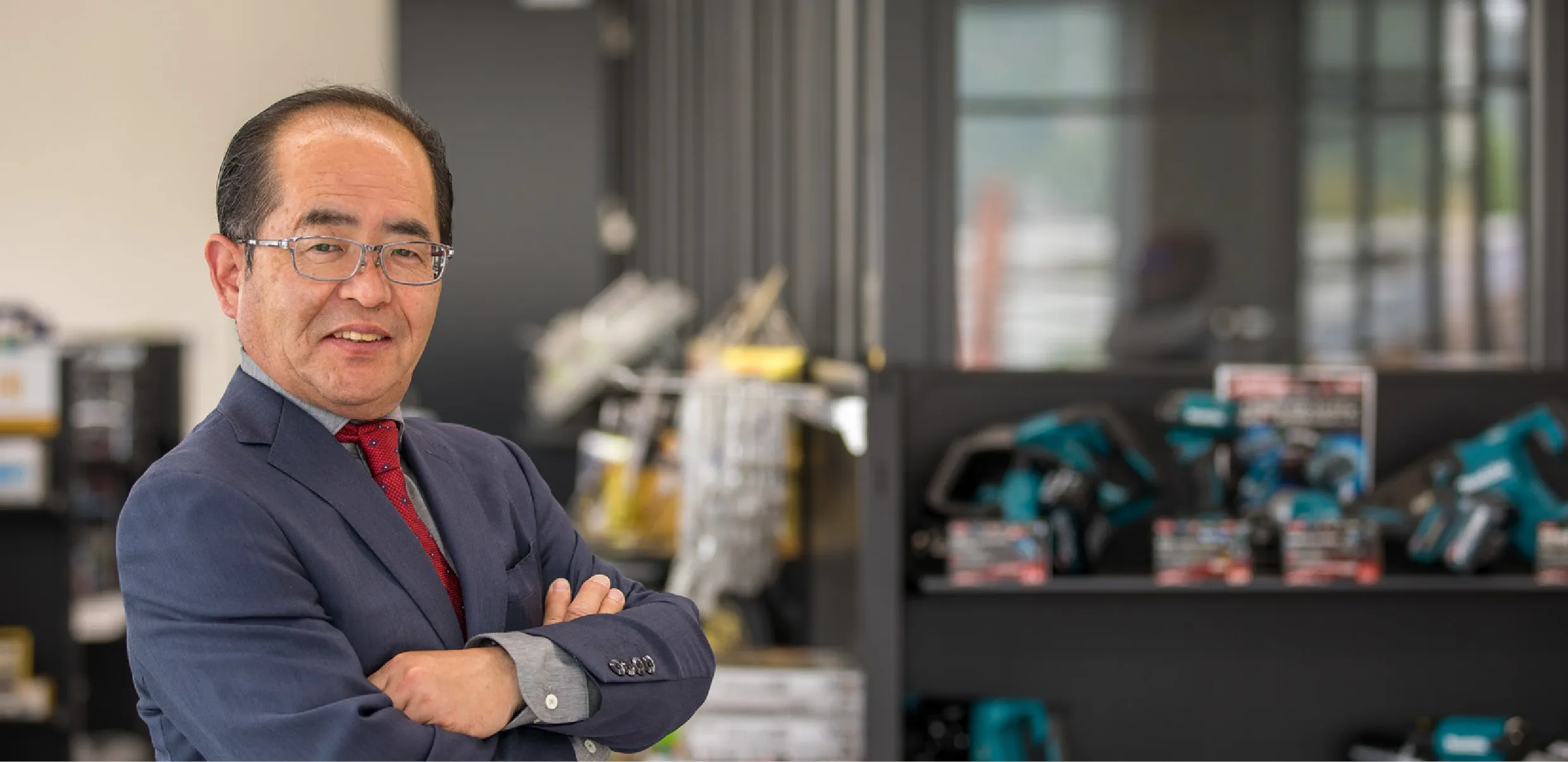 代表取締役　安良⽥ 裕彦 写真